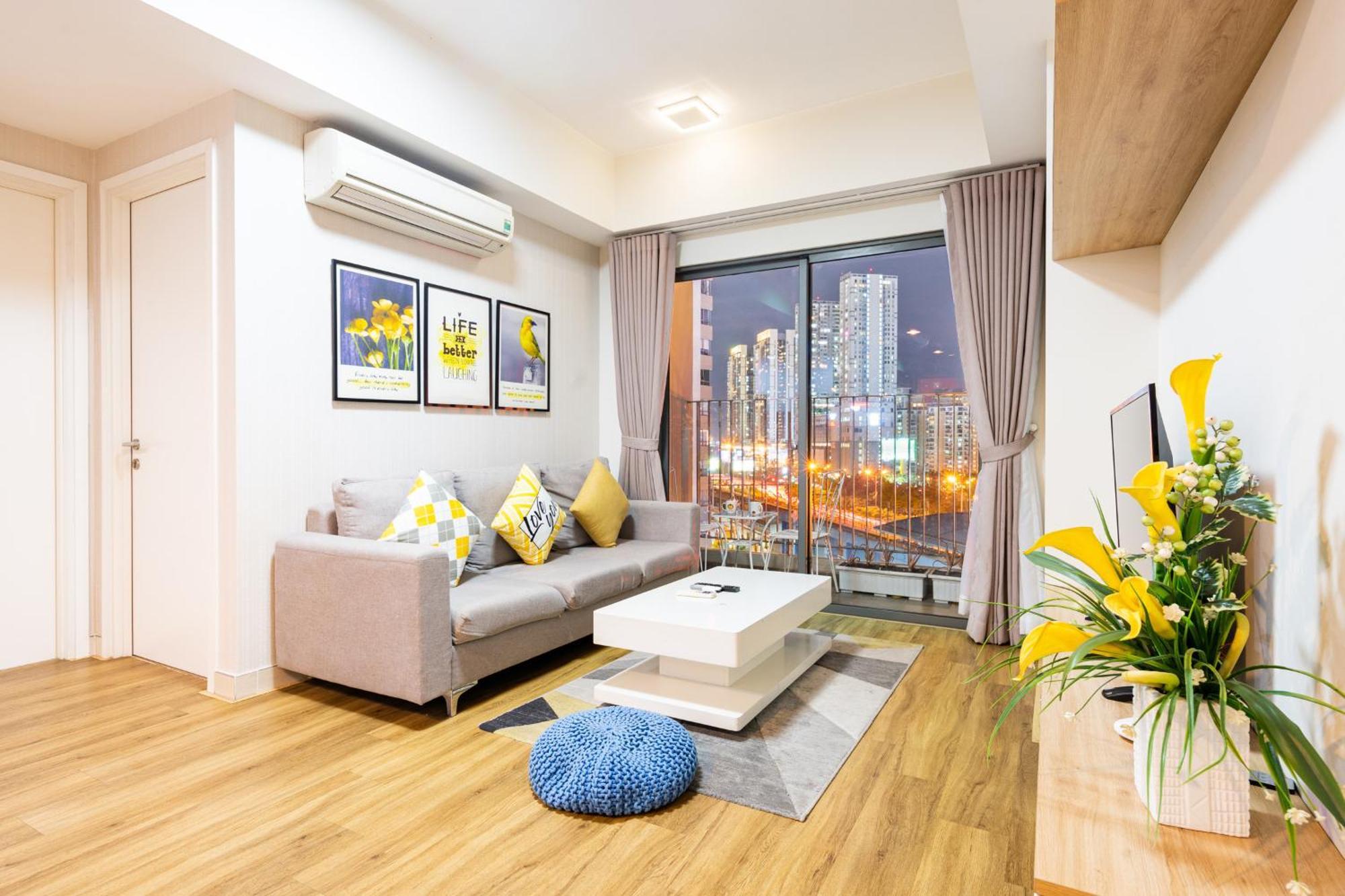 Stylist 2 Bedrooms Apartment โฮจิมินห์ซิตี้ ภายนอก รูปภาพ