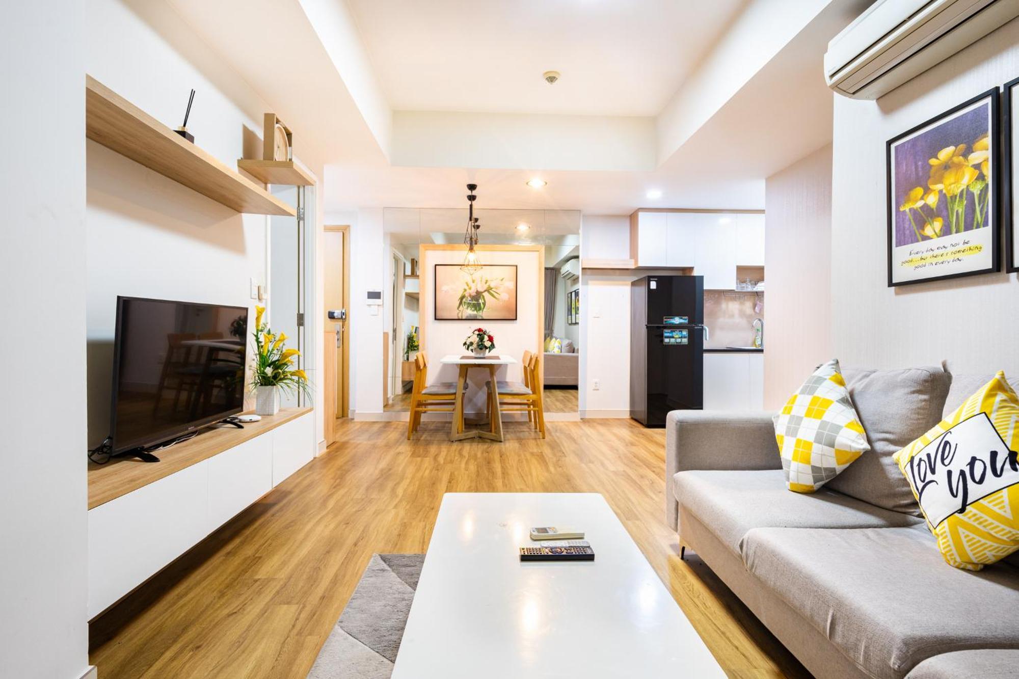 Stylist 2 Bedrooms Apartment โฮจิมินห์ซิตี้ ภายนอก รูปภาพ